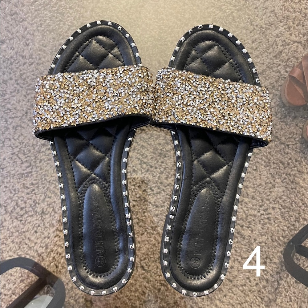 Glitter Slippers